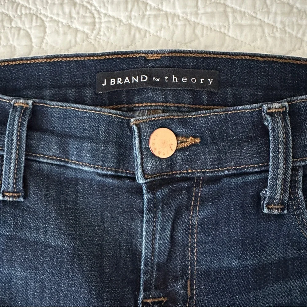 J Brand for Theory Rail Low Rise Skinny Jeans Denim Women’s 26 - Picture 4 of 11